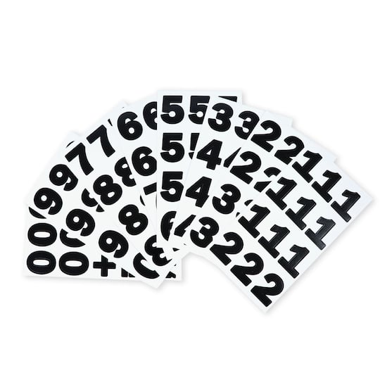 Black Number Stickers by Recollections™